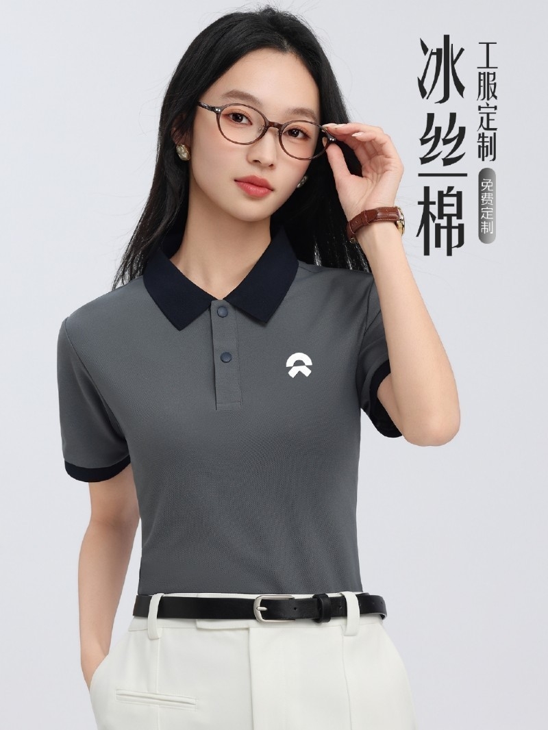 S8833#32支高弹六角网眼撞色翻领 S8833#32支高弹六角网眼撞色翻领