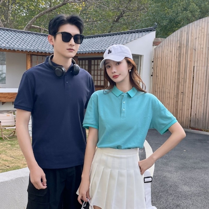 S6813#杜邦索罗纳凉感二级领纯色翻领T恤(下摆开叉) S6813#杜邦索罗纳凉感二级领纯色翻领T恤(下摆开叉)